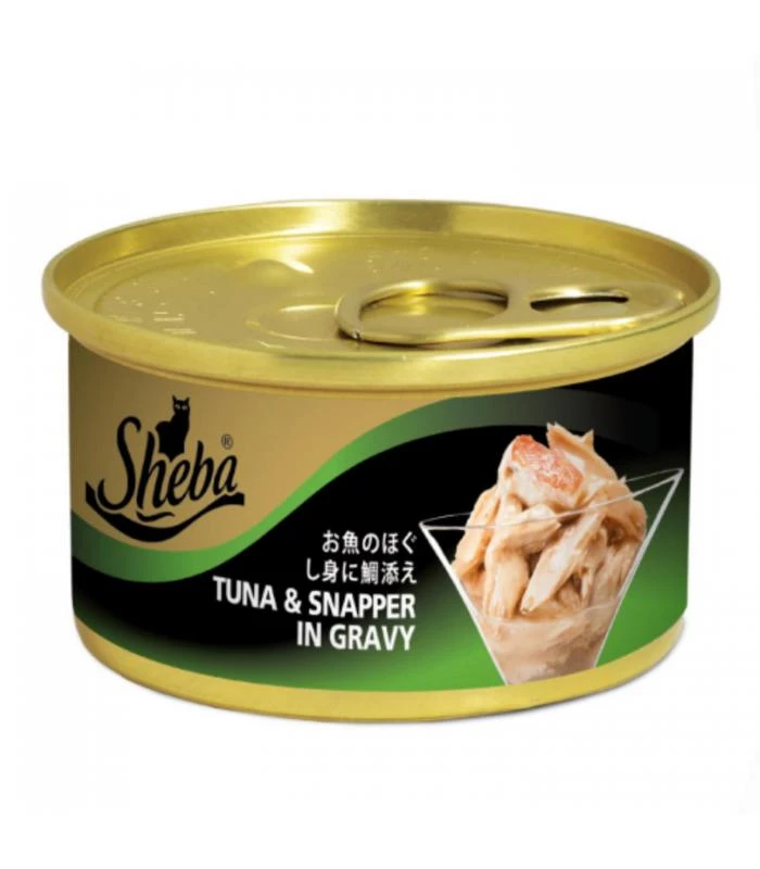 Shoppers Mart - Binondo Sheba Tuna & Snapper In Gravy 85g Canned, Packed & Preserved Food 1 Shoppers Mart - Binondo Sheba Tuna & Snapper In Gravy 85g Canned, Packed & Preserved Food