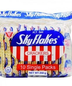Shoppers Mart - Binondo Skyflakes Crackers Singles 25gx10S Biscuits, Crackers & Cookies