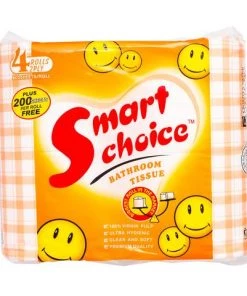 Shoppers Mart - Binondo Household & Laundry Smart Choice Bathroom Tissue 2Ply 4S