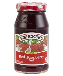 Shoppers' Mart Smuckers Preserved Raspberry 12oz Dressings & Spreads