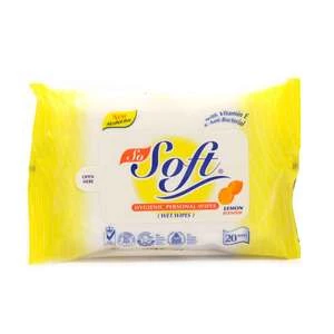 Shoppers Mart - Binondo So Soft Hygeinic Wipes Lemon 20'S Household & Laundry 1 Shoppers Mart - Binondo So Soft Hygeinic Wipes Lemon 20'S Household & Laundry