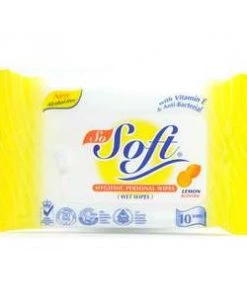 Shoppers Mart - Binondo Household & Laundry So Soft Hygienic Wipes Lemon 10'S