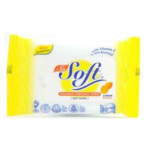 Shoppers Mart - Binondo Household & Laundry So Soft Hygienic Wipes Lemon 10'S 1 Shoppers Mart - Binondo Household & Laundry So Soft Hygienic Wipes Lemon 10'S