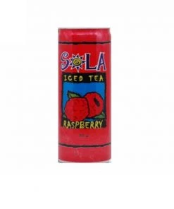 Shoppers Mart - Binondo Beverages Sola Iced Tea Raspberry Can 250mL