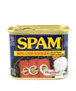 Shoppers Mart - Binondo Canned, Packed & Preserved Food Spam Less Salt 340g