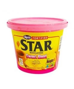 Shoppers' Mart Star Margarine Sweet Blend 250g Dairy, Chilled & Eggs