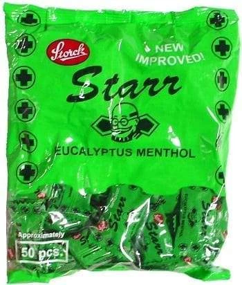 Shoppers Mart - Binondo Confectionery Stork Starr Candy Eucalyptus Menthol 50S 1 Shoppers Mart - Binondo Confectionery Stork Starr Candy Eucalyptus Menthol 50S