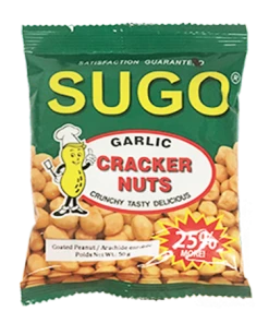 Shoppers Mart - Binondo Sugo Cracker Nuts Garlic 50g Snacks