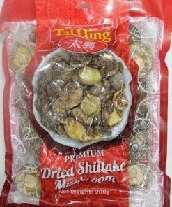 Shoppers Mart - Binondo Canned, Packed & Preserved Food Tai Hing Shitake Dried Mshrm Whole Prem 200g