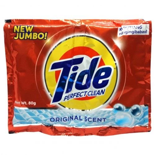 Shoppers Mart - Binondo Household & Laundry Tide Powder Perfect Clean Original 80gx6 1 Shoppers Mart - Binondo Household & Laundry Tide Powder Perfect Clean Original 80gx6
