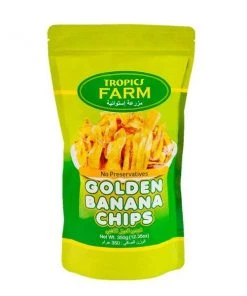 Shoppers Mart - Binondo Snacks Tropics Farm Golden Banana Chips 350g