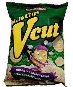 Shoppers Mart - Binondo V-Cut Potato Chips Onion & Garlic 60g