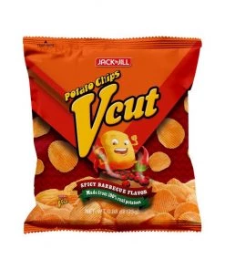 Shoppers Mart - Binondo Snacks V-Cut Potato Chips Spicy Barbeque 25g