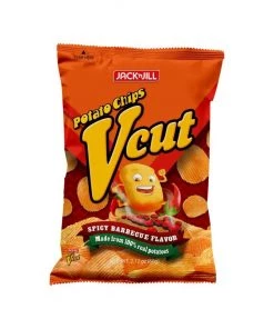 Shoppers Mart - Binondo Snacks V-Cut Potato Chips Spicy Barbeque 60g
