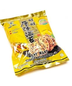 Shoppers Mart - Binondo Want Want Rice Cracker Seaweed 138g Biscuits, Crackers & Cookies