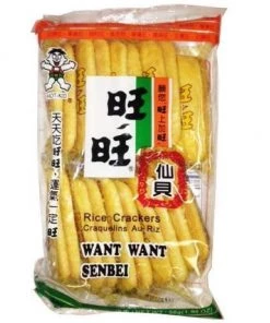 Shoppers Mart - Binondo Want Want Rice Cracker Senbei 56g Biscuits, Crackers & Cookies