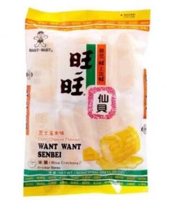 Shoppers Mart - Binondo Biscuits, Crackers & Cookies Want Want Senbei Corn Cheese 56g
