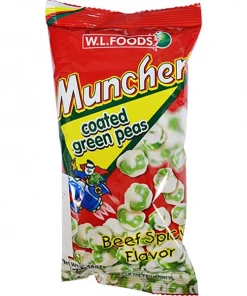 Shoppers Mart - Binondo Snacks Wl Muncher Green Peas Coated 70g